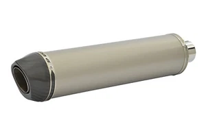 Triumph Tiger 800 Exhaust 14-16 SP Diabolus Titanium Round XL Carbon Outlet - Picture 1 of 8