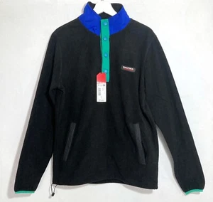 Nautica Competition Fleece BNWT Men Medium Black Sailing Outdoor Hiking - Picture 1 of 16