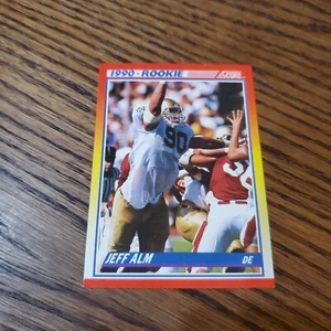 1990 Score Jeff Alm Rookie Notre Dame Fighting Irish #298 - Foto 1 di 2