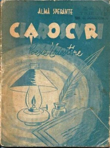 LX C3 Alma Sperante CIAROSCURI Poesie triestina Edizioni AURA Milano 1944 - Foto 1 di 1