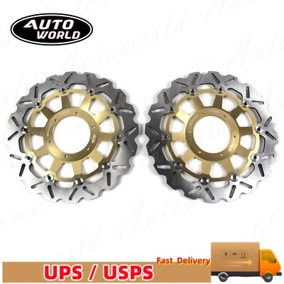 Плавающий передний тормозной дисковый ротор для Honda CBR929RR 2000 2001 CBR954RR 2002 2003 - Изображение 1 из 4