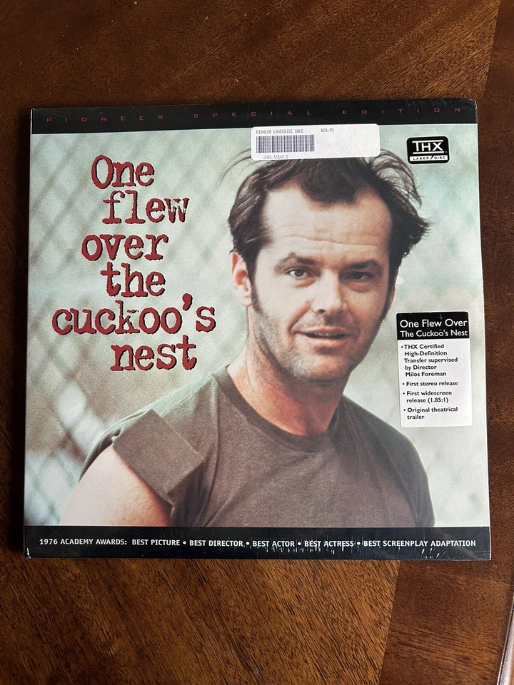 One Flew Over the Cuckoo's Nest (Laserdisc, Pioneer Special Edition) MINT SEALED - Image 1 of 2