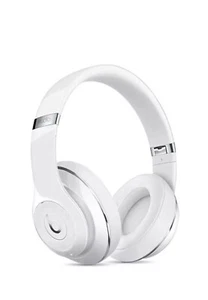 Authentic Beats by Dr. Dre Studio2 Wireless Headphones (Gloss White) MP1G2AM/A - Picture 1 of 13