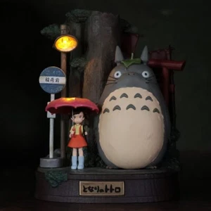 Ghibli Diorama Mein Nachbar Totoro Leuchtdiorama: Theater Poster Kunst NEU - Bild 1 von 13
