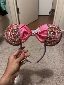 Disney Parks Minnie Mouse Sprinkles Ear Headband BaubleBar - Picture 1 of 10