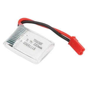 3.7V 220mAh Battery With JST Red Plug 702025 Li Po 20C Overcharge Short TO - Picture 1 of 22