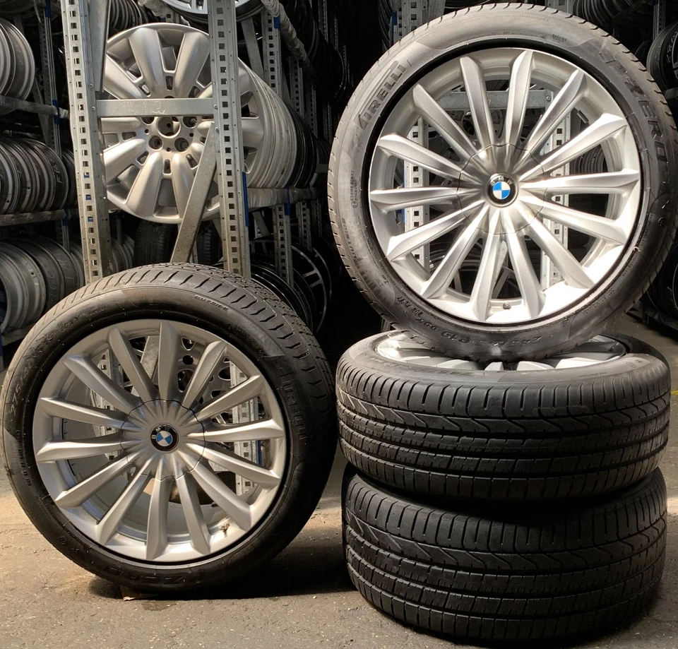 4x Original BMW Sommerräder 245/45 R19 98Y - für 6er G32 7er G11 G12 1269 - Bild 1 von 3