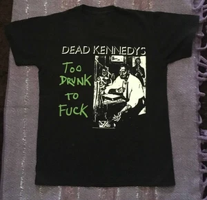 Vintage Dead Kennedys Too Drunk To F...... Hemd Classic Schwarz Unisex S-5XL 1V0541 - Bild 1 von 3