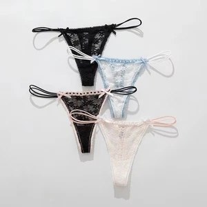 Cotton Nylon Women Sexy Panties Lace Seamless Underpants Female Lingerie  Women - Picture 1 of 11