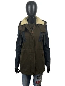 Lacoste Cappotto Imbottito con Cappuccio Donna Giacca Invernale Taglia S - Imagen 1 de 13