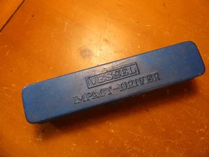 Vintage Vessel Impact Driver No. 2500 w/ Case, 4 Bits & Instructions Japan - Picture 1 of 12