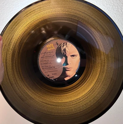 BILLY IDOL - Whiplash Smile (1986, Translucent Vinyl) - 12" Vinyl Record LP - EX - Image 1 of 4