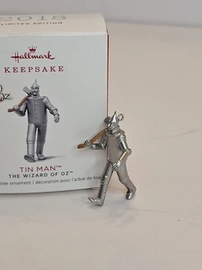 Hallmark Keepsake Ornament Edición Limitada Miniatura 2018 Tin Man Wizard of Oz - Imagen 1 de 7