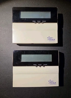 DSC Keypad PC 5010 Power Series Full LCD English WSS Westar Security - Image 1 of 3