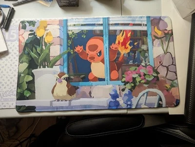 Alfombra de juego Pokemon Charmander 44 Promo "Window Charmander" Foto 1 de 4