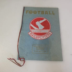 1945 Football Program 84th Infantry & 3rd Infantry Railsplitters Germany WWII - Picture 1 of 13