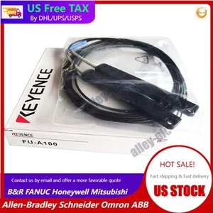KEYENCE FU-A100 FUA100 Fiber Optic Sensor US Free TAX - Picture 1 of 1