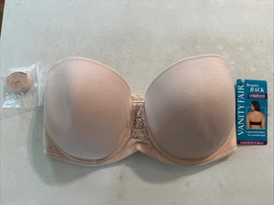 Vanity Fair 34DD Beauty trägerloser BH Damen Stil 74380 neu mit Etikett - Bild 1 von 5