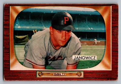 1955 BOWMAN #114 VIC JANOWICZ PIRATES - Image 1 of 3