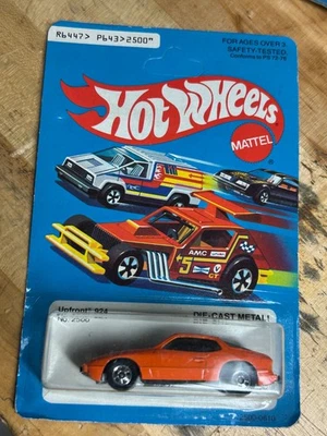 Hot Wheels   Up Front 924 - Orange -  Porsche Car   in Blister Pack - Image 1 of 4