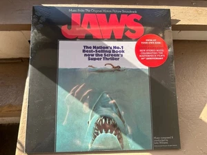 JAWS “John Williams” 50th Anniversary LP WATER-FILLED Vinyl # /1975 IN HAND - Picture 1 of 3