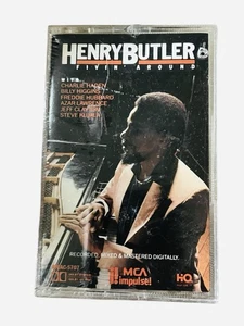 Henry Butler : Fivin' Around (Cassette Tape MCA Impulse!) *Rare* Sealed New - Picture 1 of 2