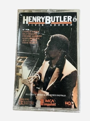 Henry Butler : Fivin' Around (Cassette Tape MCA Impulse!) *Rare* Sealed New - Image 1 of 2