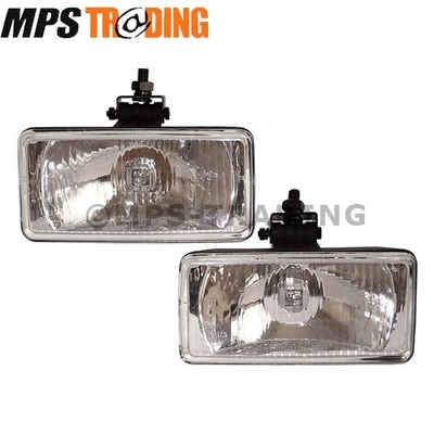 Range Rover Classic Front Bumper Lower Spoiler Auxiliary Lamp Set PRC8238 - Image 1 of 4