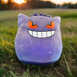 Neu! Pokemon Squishmallow Gengar 14 Zoll Medium Plüschtier Stofftier Geist - Bild 1 von 4