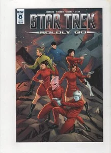 Star Trek: Boldly Go #8 Subscription Variant, NM 9.4, 1st Print, 2017, See Scans - Picture 1 of 2