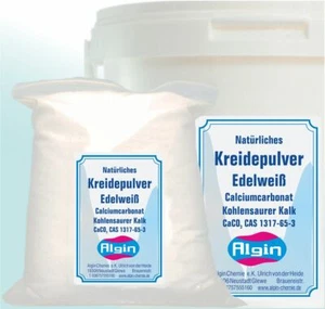 Kreidepulver 500ml PE-Dose Schlämmkreide Kreidebad Weißpigment Schneiderkreide - Bild 1 von 1
