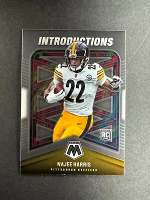 Najee Harris 2021 Panini Mosaic Introductions Rookie RC #I-9 - Image 1 of 2