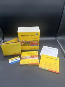 Rosetta Stone Spanish Latin American Totale Level 1-5 V4 CD’s and DVD’s - Picture 1 of 14