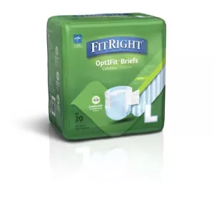 Medline FitRight OptiFit Slip Monouso Extra L 80Ct - Foto 1 di 1