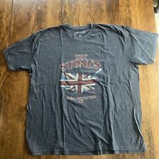 Bravado The Rolling Stones 1981 North American Tour T-Shirt  Mens Size XXL Gray