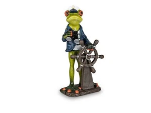 Formano Funny Frog Frog Sailor Ship Captain 19cm Figure - Picture 1 of 1