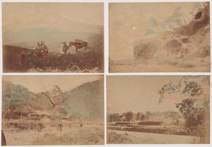 9,5x13,5 cm - JAPON Japan - 4 Vintage albumen prints c.1880 - Picture 1 of 1