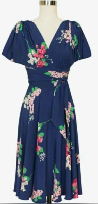 Trashy Diva Obi малиновый клевер печать б/у в отличном состоянии размер 16 - Изображение 1 из 4