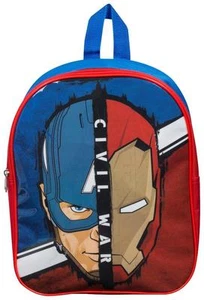 MOCHILA CIVIL IRON MAN MARVEL CAPITÁN AMERICA MOCHILA ESCOLAR NUEVA OFICIAL - Imagen 1 de 3