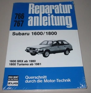 Reparaturanleitung Subaru 1600 SRX ab 1980 / 1800 Turismo ab 1981 Buch NEU! - Imagen 1 de 1