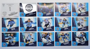 2014-15 KHL Sibir Novosibirsk (#403-416) Pick a Player Sticker