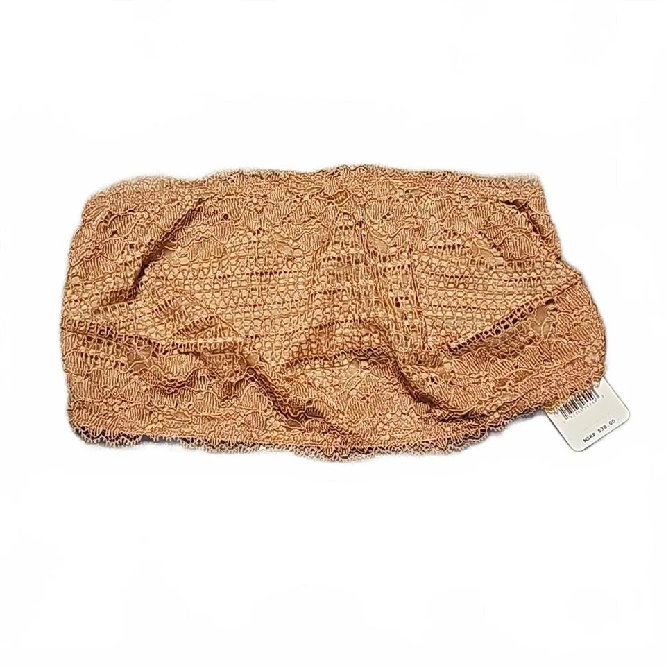 People Intimately Lace Bandeau Womens M Vintage Rose Bralette OB989650