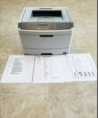 Lexmark E460dw Workgroup Laser Printer FULLY FUNCTIONAL VERY CLEAN SEE PICTURES! - Image 1 of 4