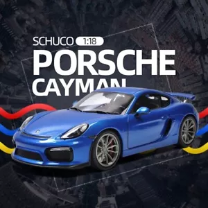 Schuco 1/18 Porsche CAYMAN GT4 / Targa GTS Metal Diecast Car Model Collection - Picture 1 of 25