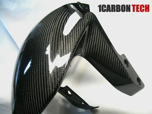 CARBON FIBER FRONT FENDER HONDA CBR 600RR 07-08-09-2010-2012-2013-2016-2018-2023 - Picture 1 of 12