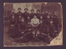 1905 Armenian Female School Class Group Photo Kizlyar Terek Republic Dagestan Ru
