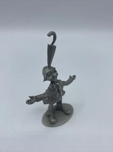 Pewter Clown Balancing Umbrella on Head Vintage 3.25” Spoontique - Picture 1 of 10