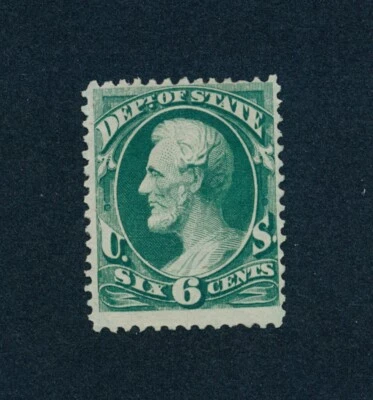 drbobstamps US Scott #O60 Mint No Gum Official Dept of State Stamp Cat $120 - Image 1 of 2