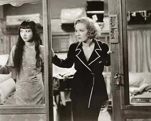 1934 MARLENE DIETRICH ANNA MAY WONG in SHANGHAI EXPRESS Poster Photo 24X36 - Picture 1 of 1