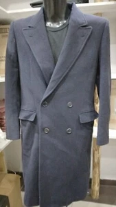 PUNTO D'ORO CAPPOTTO MISTO CASHMERE usato Uomo Man Blu Tg 48 PGS575PI - Imagen 1 de 10